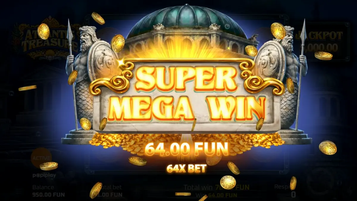 Cenário subaquático steampunk do jogo Atlantis Treasure com elementos de exploração